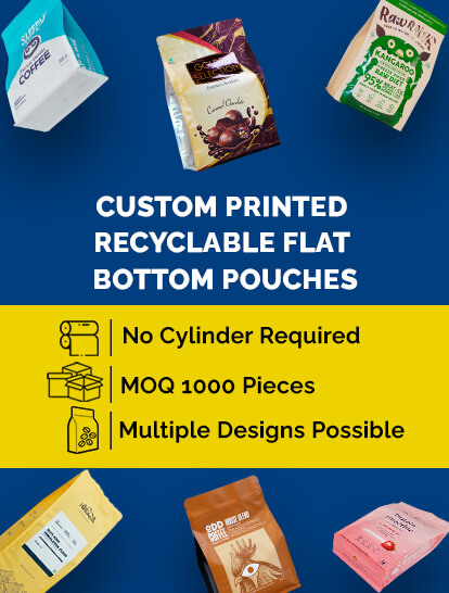 Flat Bottom Pouches Packaging