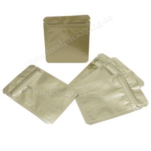 Three Side Seal Pouches With Zipper
